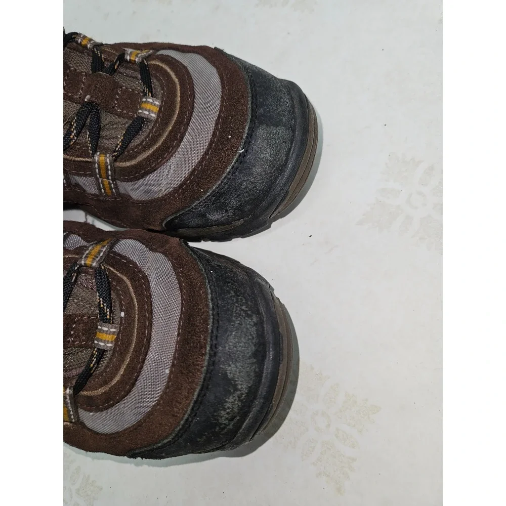 The North Face Men 13 Hiking Boots Brown Shoes A771 T177 551044
